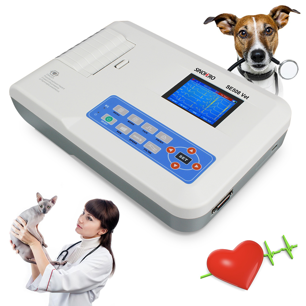 Ekg Ecg Machine Portable - Digital Veterinary Electrocardiograph Machine Portable 3