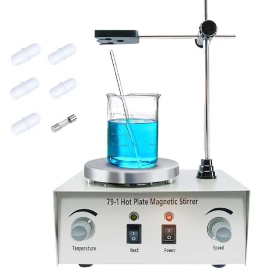 Magnetic Stirrer Hotplate - YaeCCC 1000ml Magnetic Stirrer Hot Plate