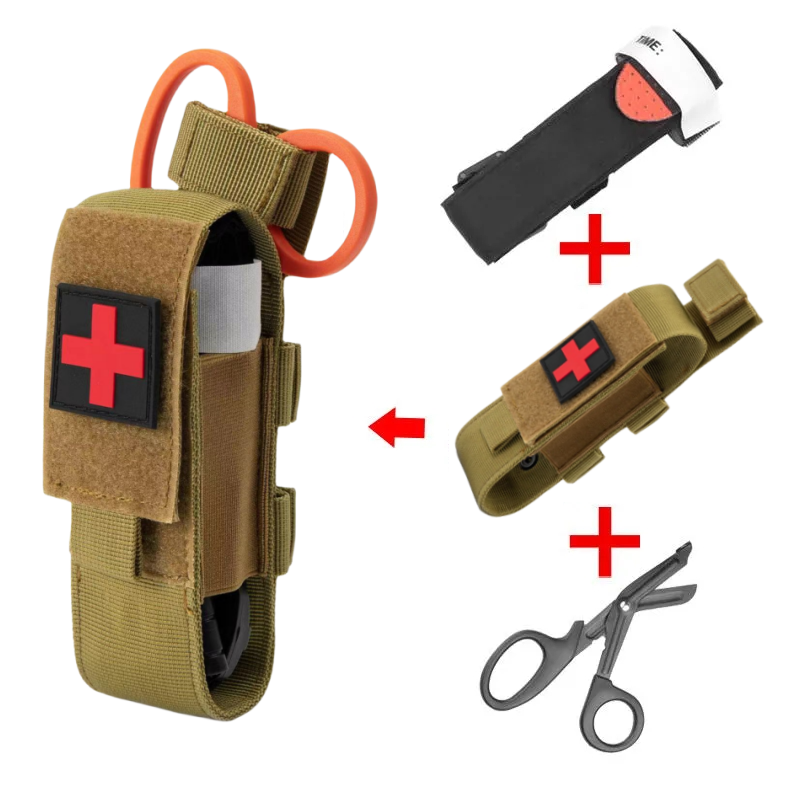 Medical Lab Kit - Outdoor First Aid Kit Tourniquet Molle