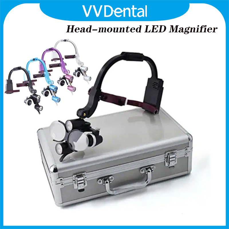 Led Medical Headlight - Dental Loupes with LED Light 2.5X/3.5X