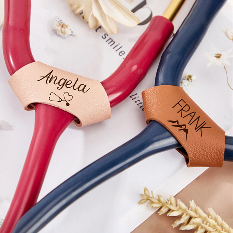 Personalized Leather Stethosco – обзор и цена Medical Lab Logo