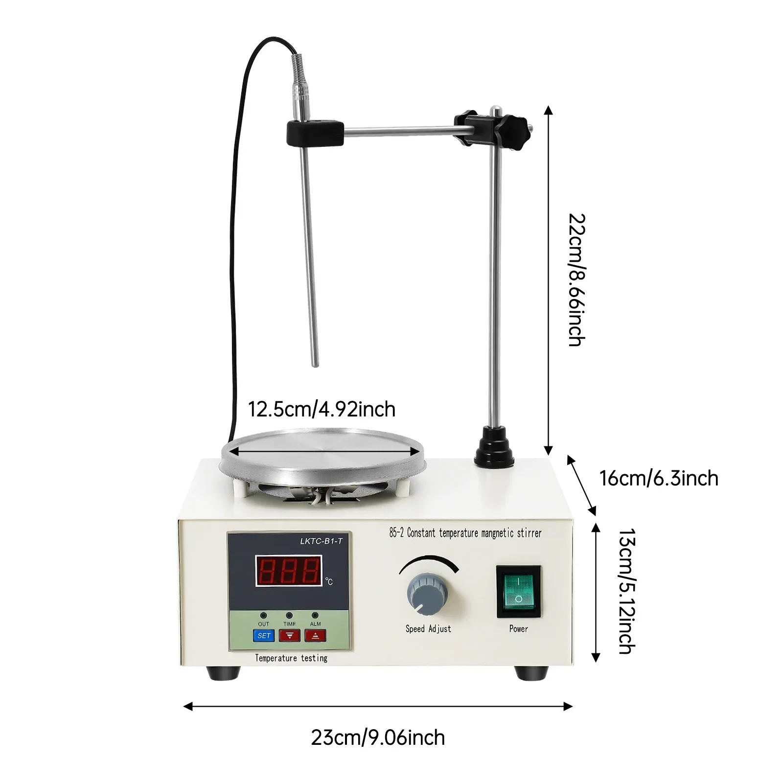 2000ml Magnetic Stirrer With H – обзор и цена Magnetic Stirrer Hotplate