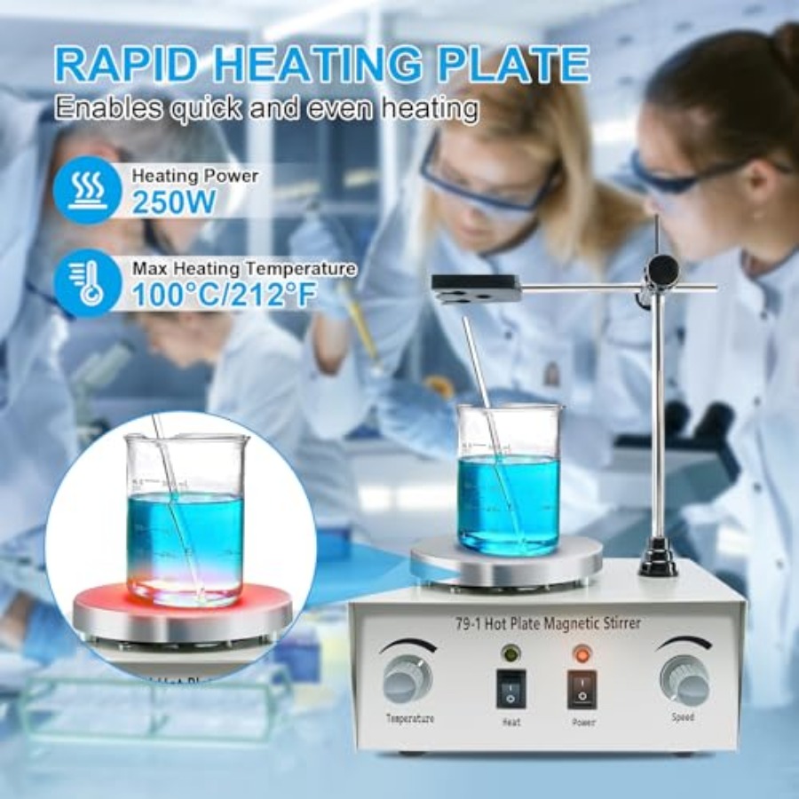 YaeCCC 1000ml Magnetic Stirrer – обзор и цена Magnetic Stirrer Hotplate
