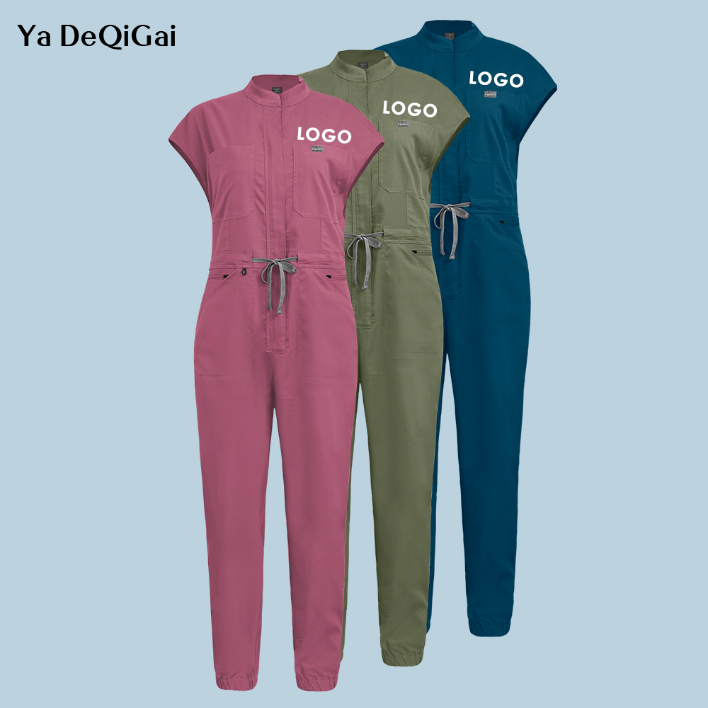 New Medical Scrubs Jumpsuits S – обзор и цена Medical Lab Logo