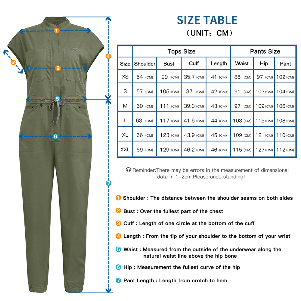 New Medical Scrubs Jumpsuits S – обзор и цена Medical Lab Logo