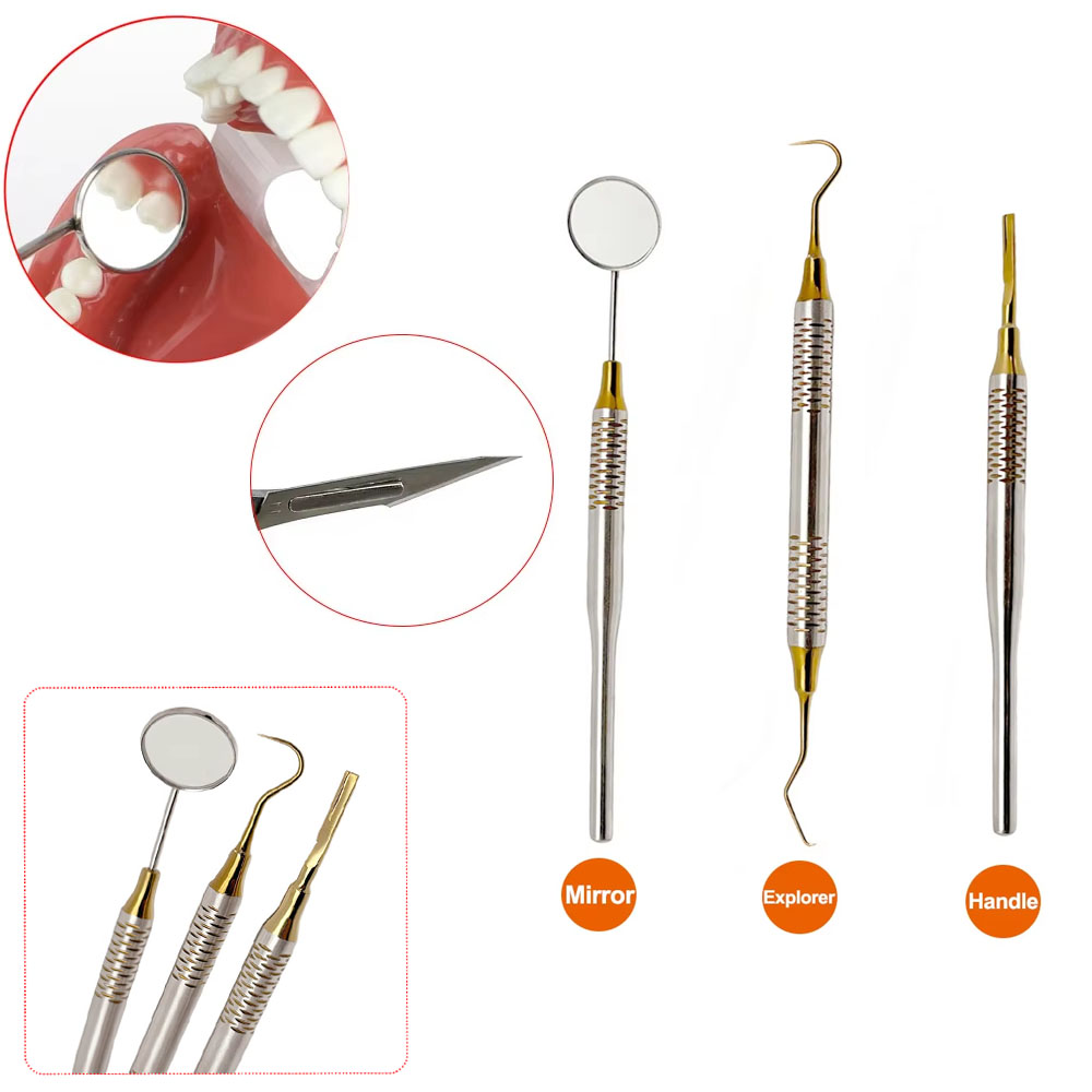 Premium Stainless Steel Dental – обзор и цена Dental Mirror Probe