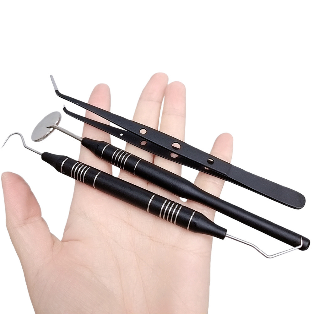 Dental Black & Gold Stainless  – обзор и цена Dental Mirror Probe