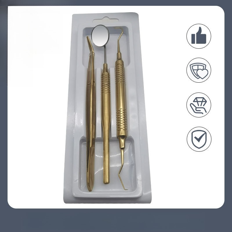 1 Set Dental Tools  Titanium H – обзор и цена Dental Mirror Probe