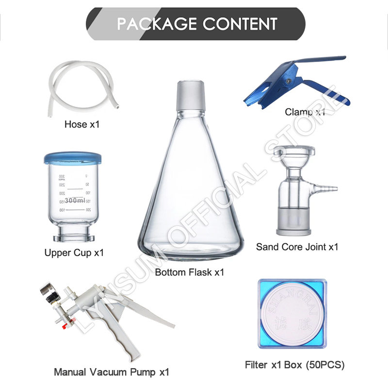 Lab Medical Glass Vacuum Filtr – обзор и цена Medical Lab Kit
