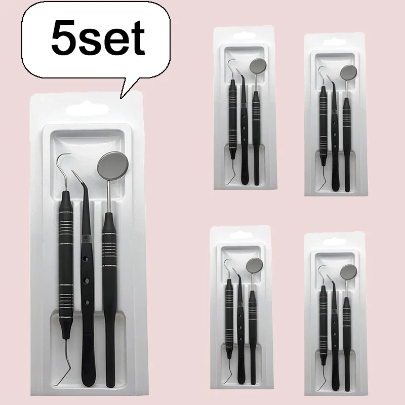 5pcs Dental Double Ended Mouth – обзор и цена Dental Mirror Probe