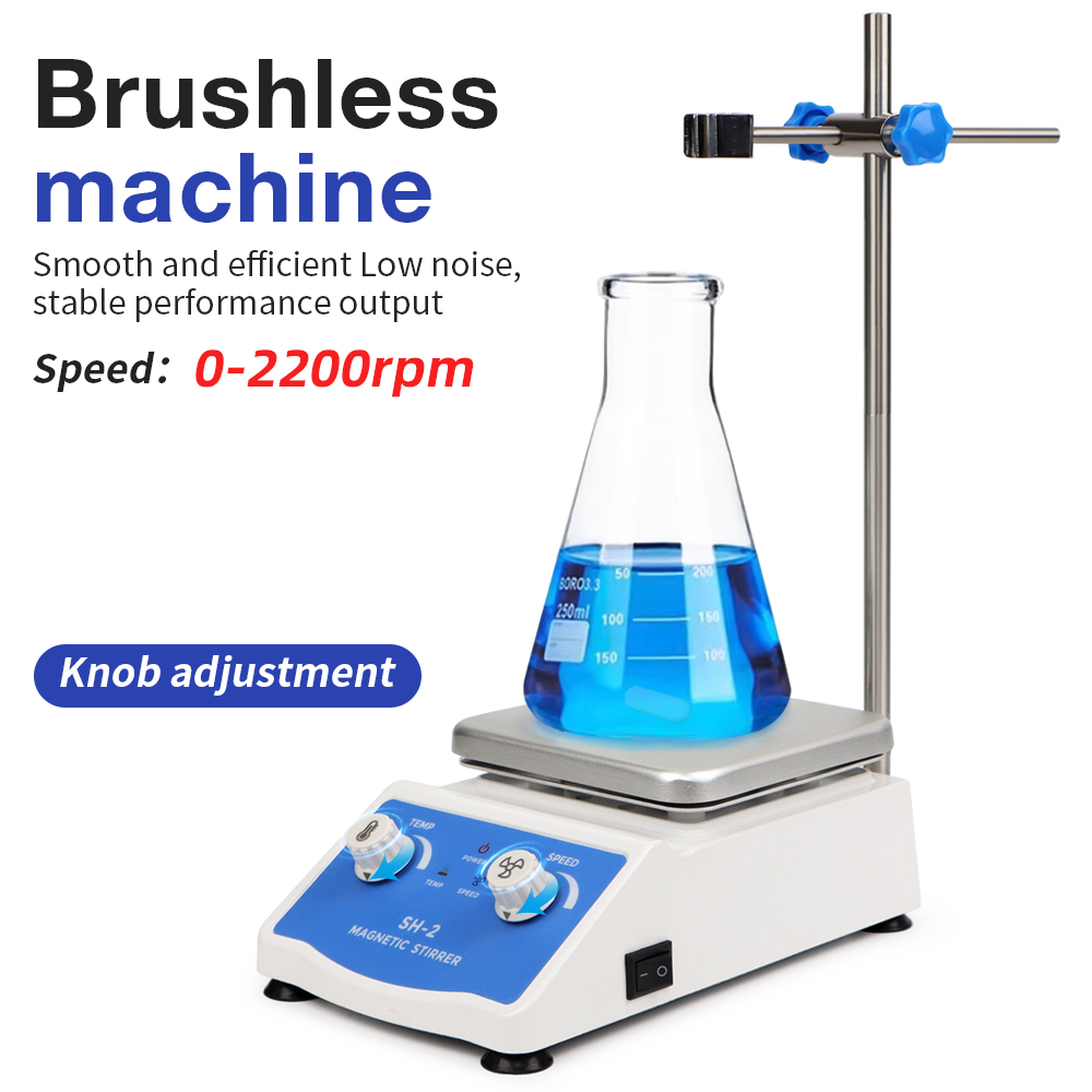 SH-2 Heating Magnetic Stirrer  – обзор и цена Magnetic Stirrer Hotplate