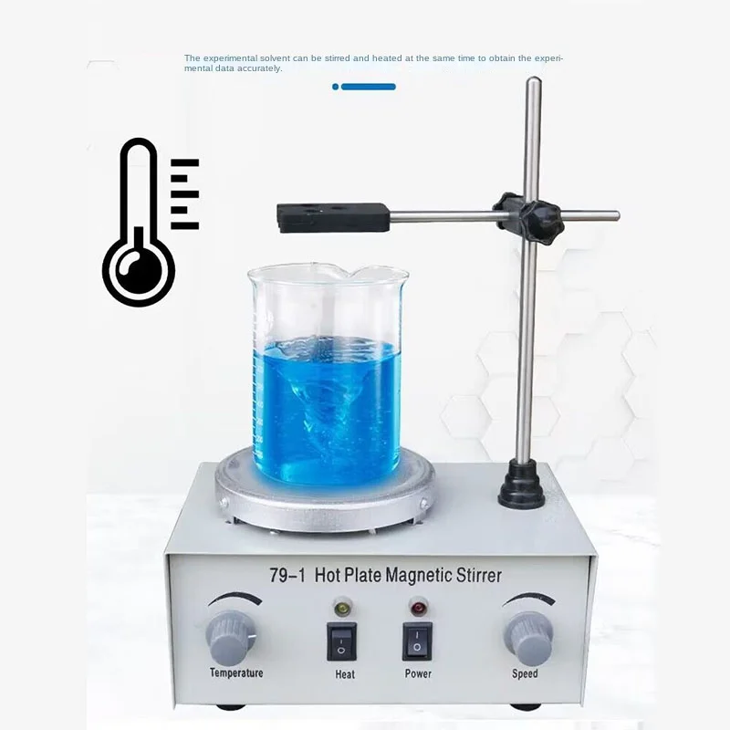 79-1 Heating Magnetic Stirrer  – обзор и цена Magnetic Stirrer Hotplate