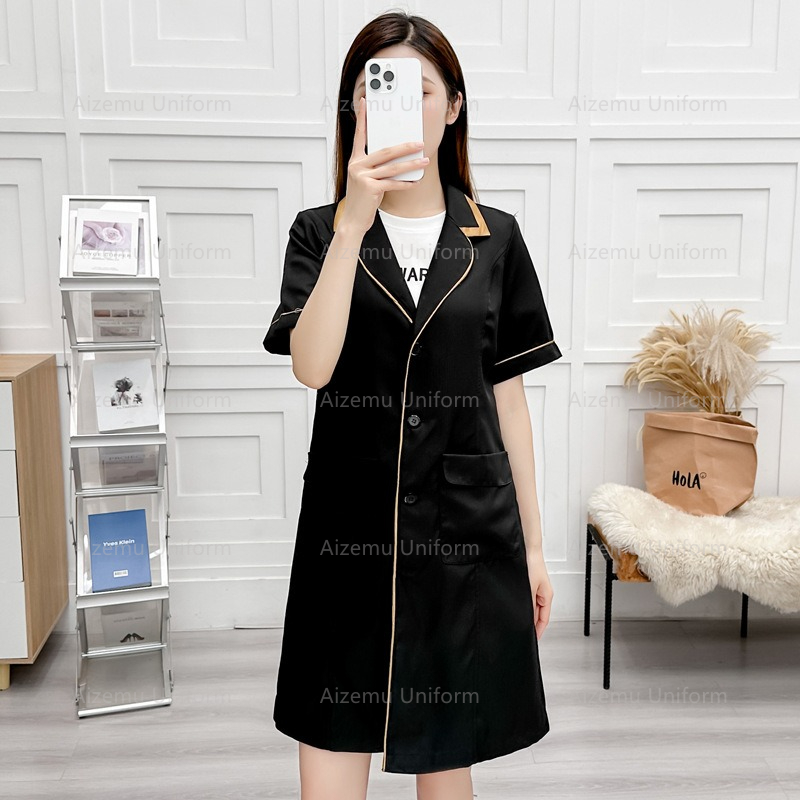 black beauty uniform with beau – обзор и цена Medical Lab Logo