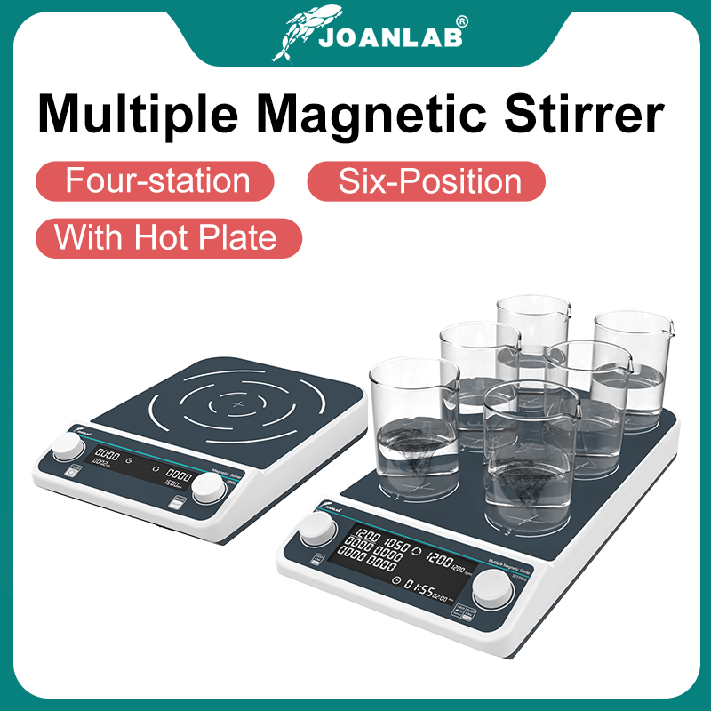 JOANLAB Multiple Magnetic Stir – обзор и цена Magnetic Stirrer Hotplate