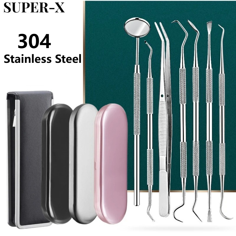 SUPER-X1set Dental Stainless T – обзор и цена Dental Mirror Probe