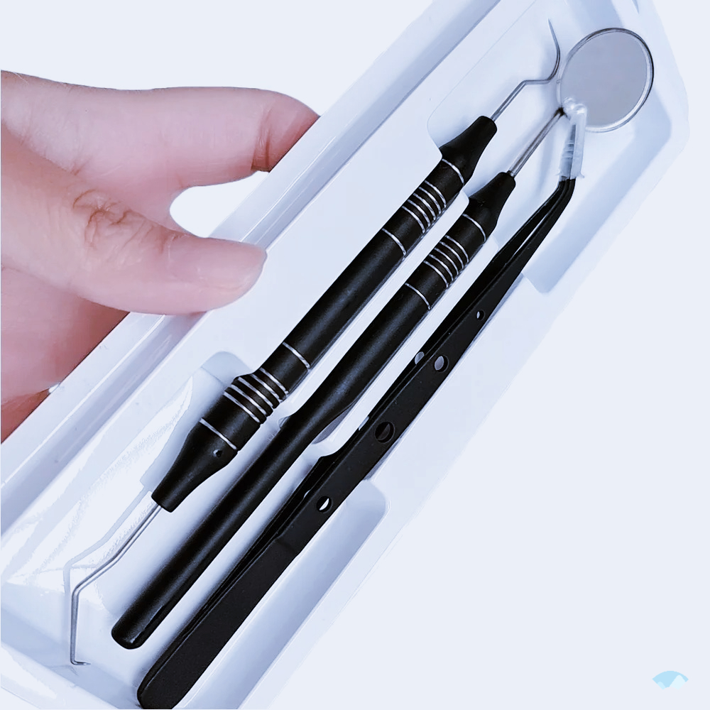 Black Gold 3Pcs Dental Instrum – обзор и цена Dental Mirror Probe
