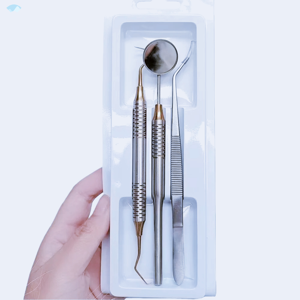 Black Gold 3Pcs Dental Instrum – обзор и цена Dental Mirror Probe