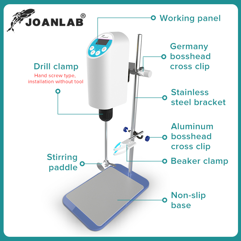 JOANLAB 110V To 220V Laborator – обзор и цена Magnetic Stirrer Hotplate