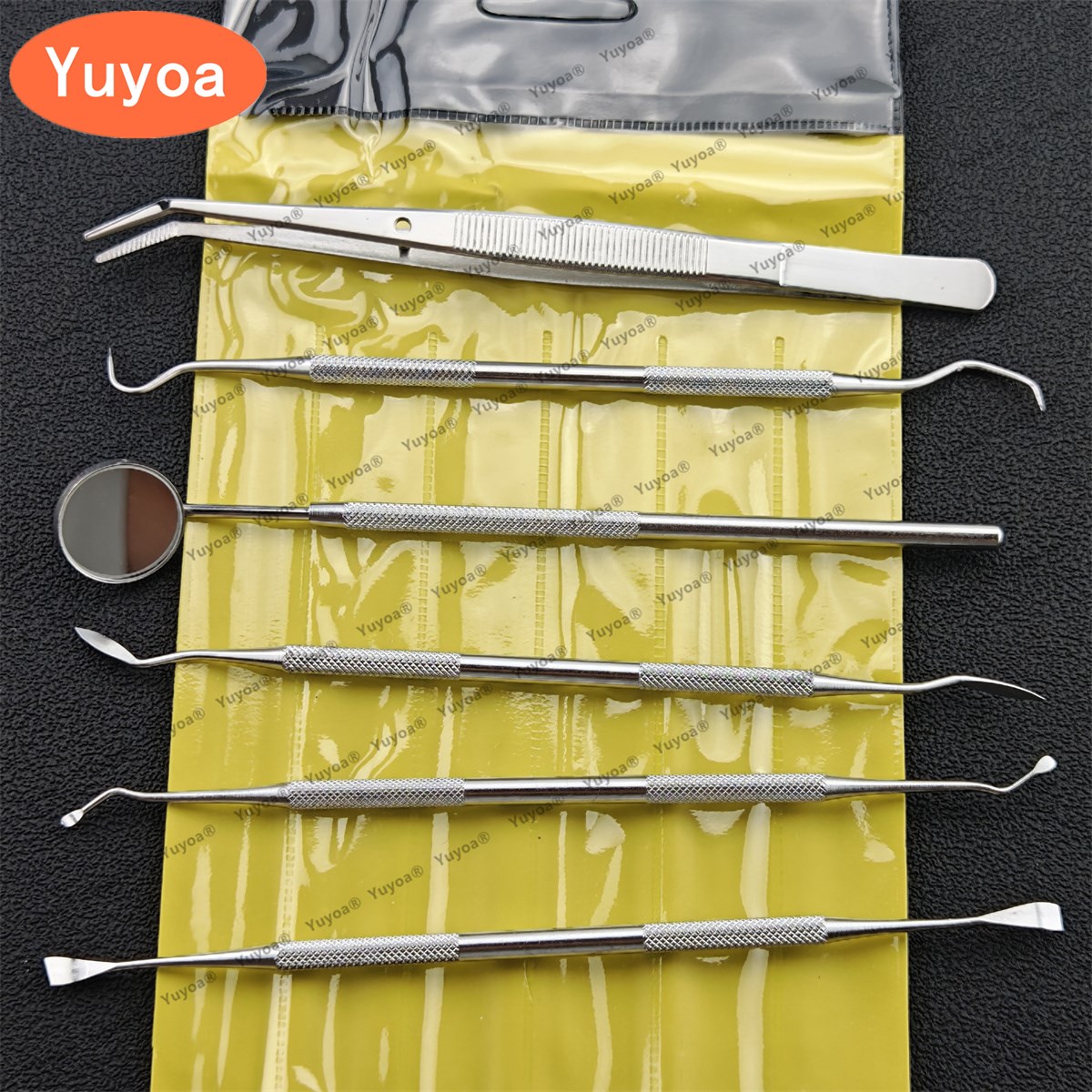 5 x 6pcs/kit Dental Tools Mout – обзор и цена Dental Mirror Probe