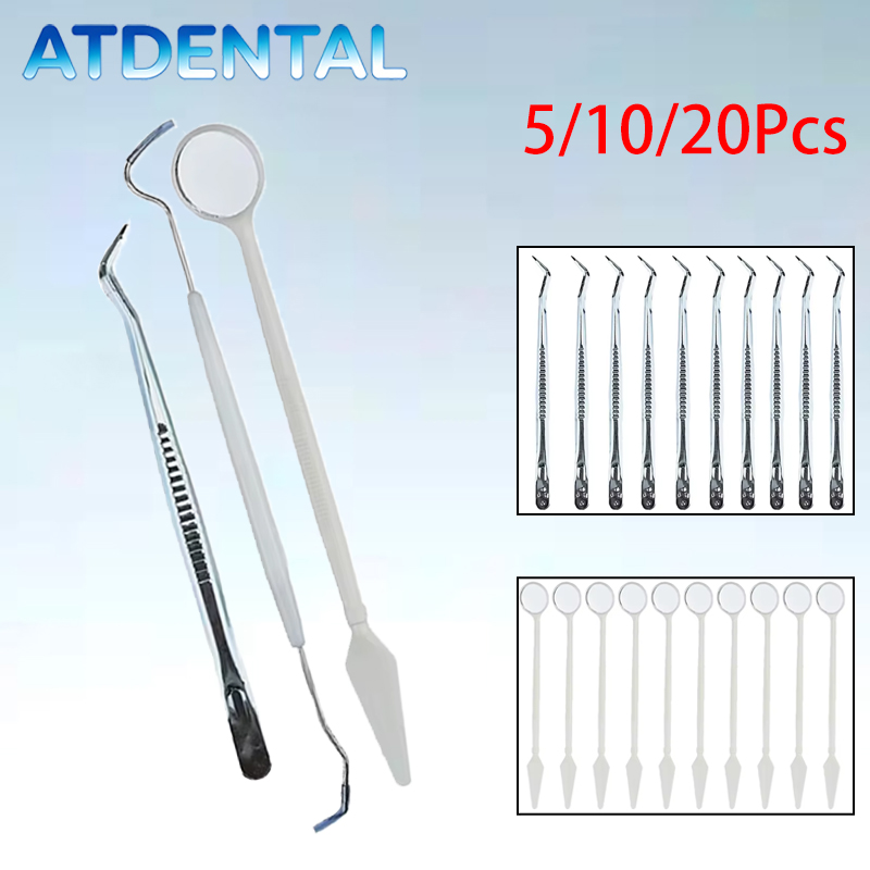 5/10/20Pcs Disposable Dental K – обзор и цена Dental Mirror Probe