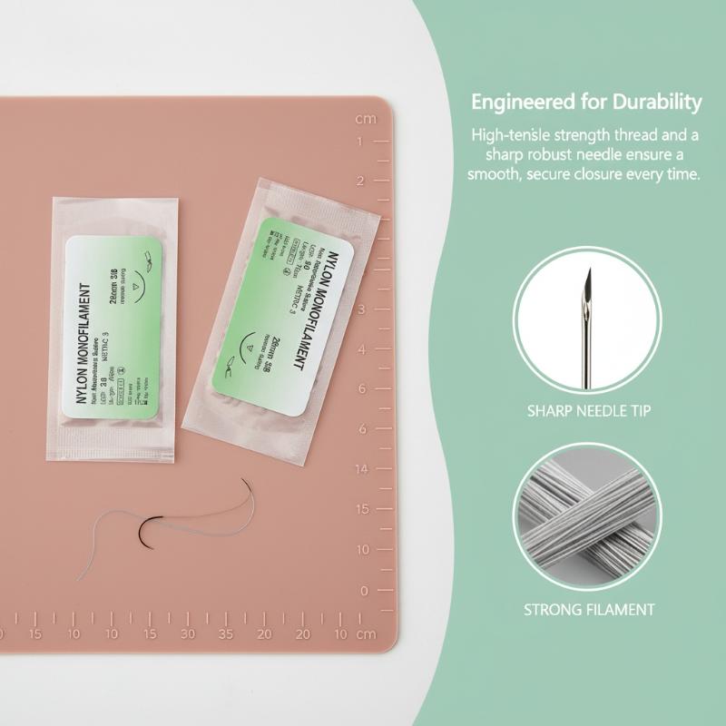Nylon Monofilament Suture Kit  – обзор и цена Medical Lab Kit
