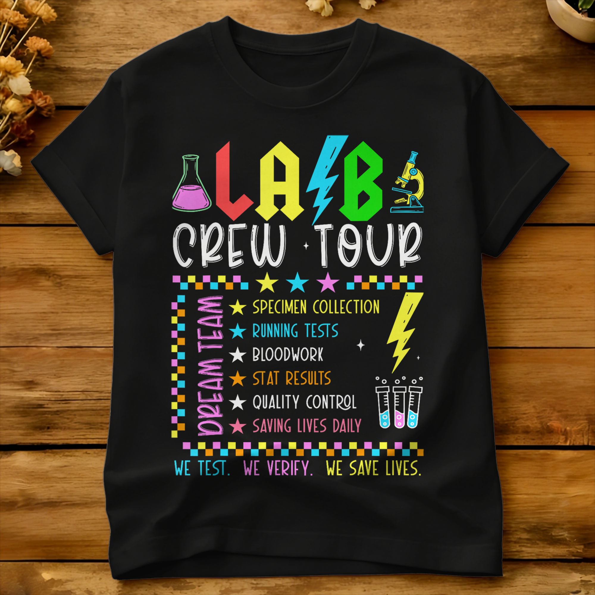 Vintage T-Shirt Summer Lab Wee – обзор и цена Medical Lab Professionals Week
