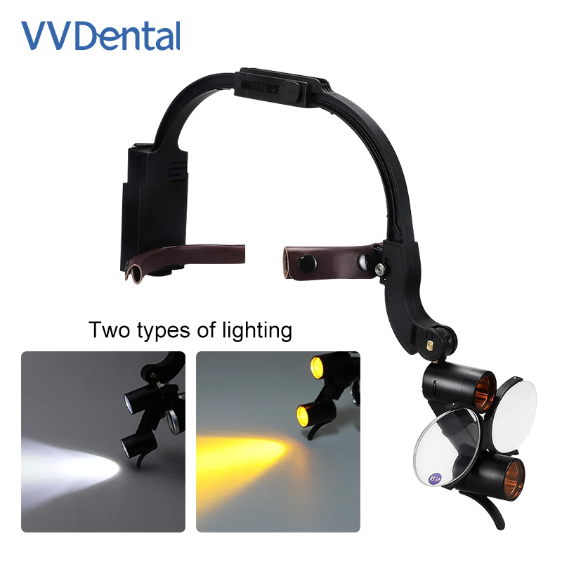 Dental Loupes with LED Light 2 – обзор и цена Led Medical Headlight