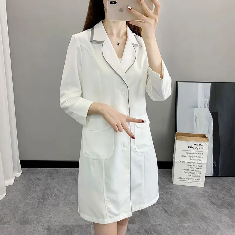 Women Short Spa Uniforms logo  – обзор и цена Medical Lab Logo