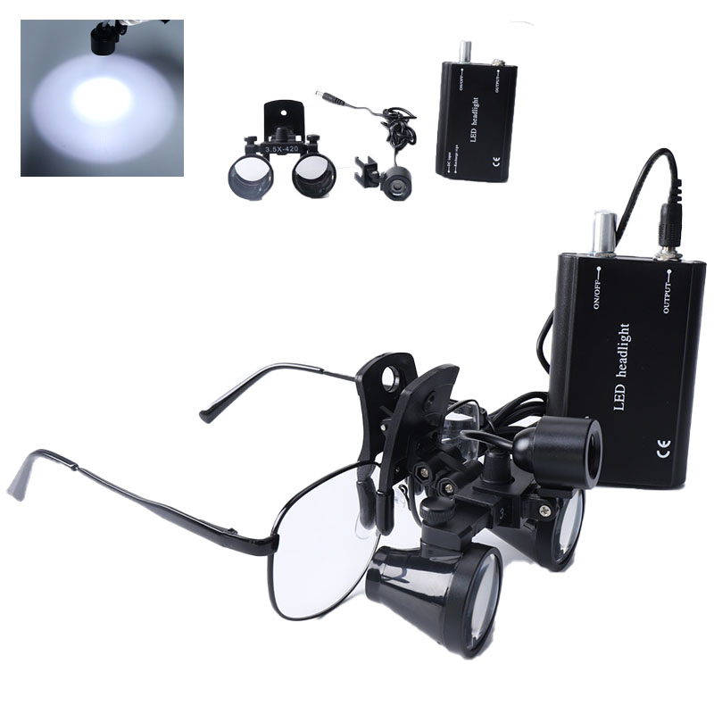 2.5X/3.5X Dental Loupes Clip B – обзор и цена Led Medical Headlight