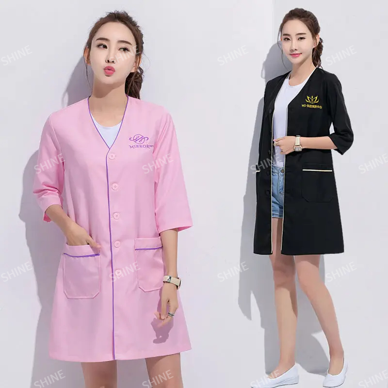 Custom Logo beauty uniform bea – обзор и цена Medical Lab Logo